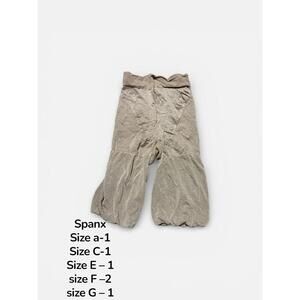 Spanx Shapewear High Waisted Thigh New w/o Tags Size G Nude Color